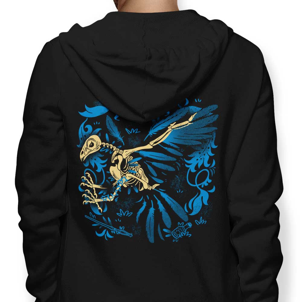 Fitas Artwork's Stylish Eagle Fossil Zip-Up & Pullover Hoodies