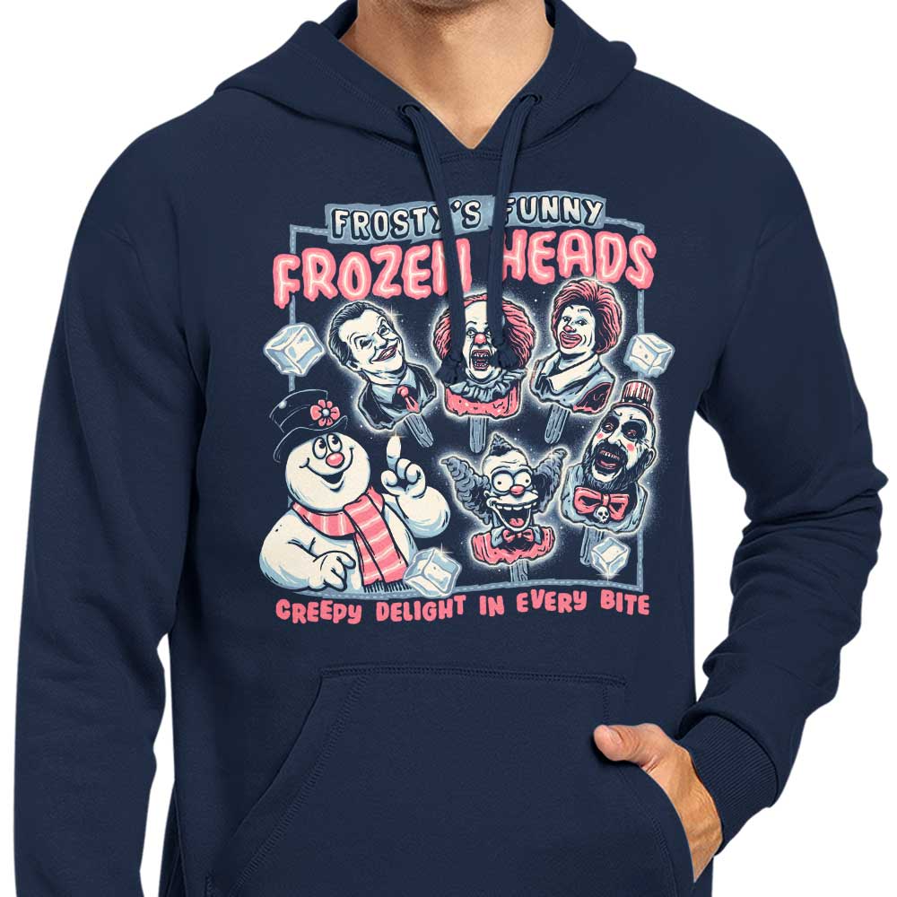 Momma Gorilla's Frozen Heads Branded Zip-Up and Pullover Hoodies