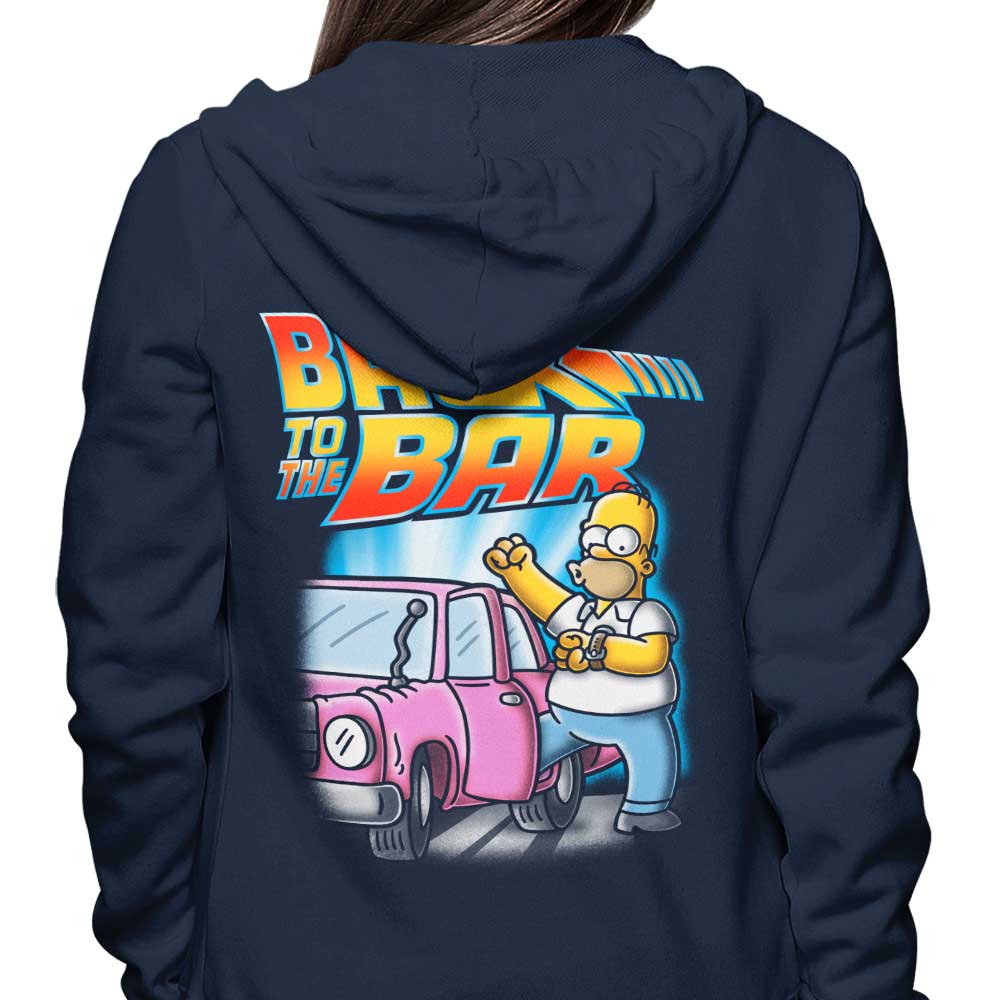 Firebeard's Retro Bar-themed 8.5-ounce Zip-up and Pullover Hoodies