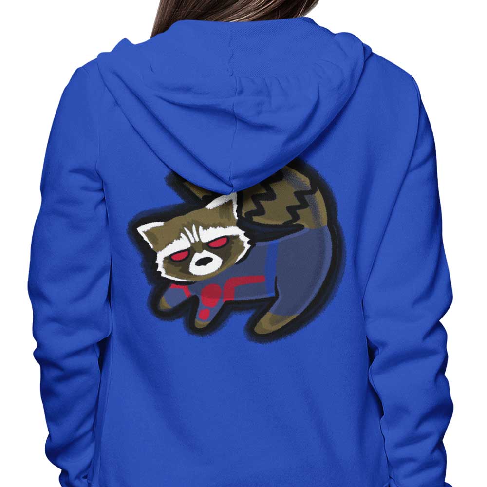 MarianoSan's Stylish Raccoon King Zip-Up and Pullover Hoodies