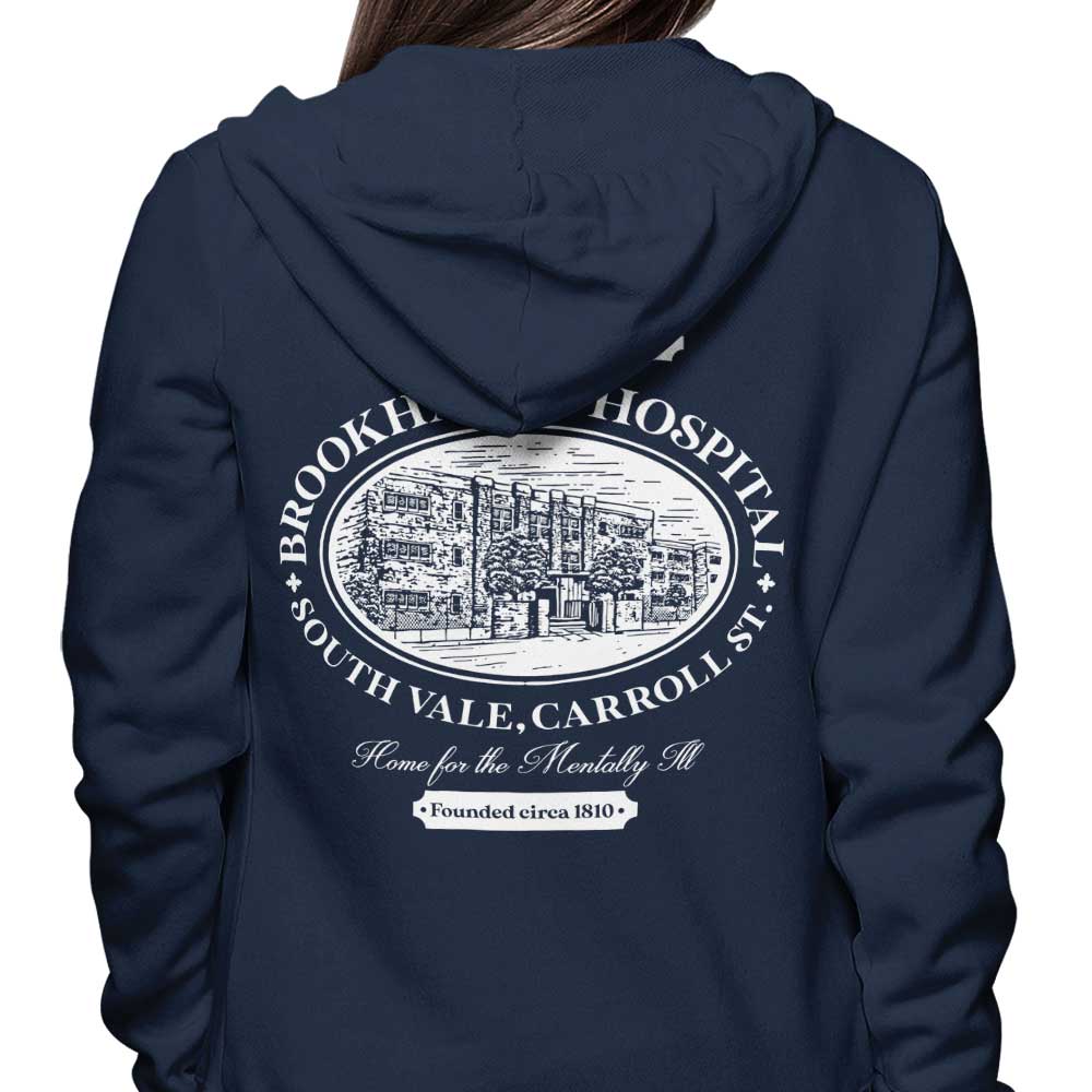 Demonigote's Brookhaven Hospital Zip-Up and Pullover Hoodies in S - 4XL