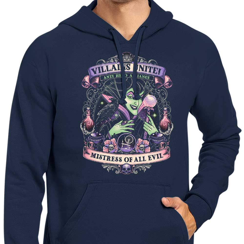 Momma Gorilla's 'Mistress of All Evil' Stylish Zip-Up and Pullover Hoodies