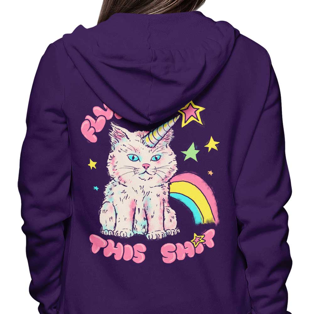 Comfortable 'Fluff This' Zip - Up and Pullover Hoodies in S - 4XL