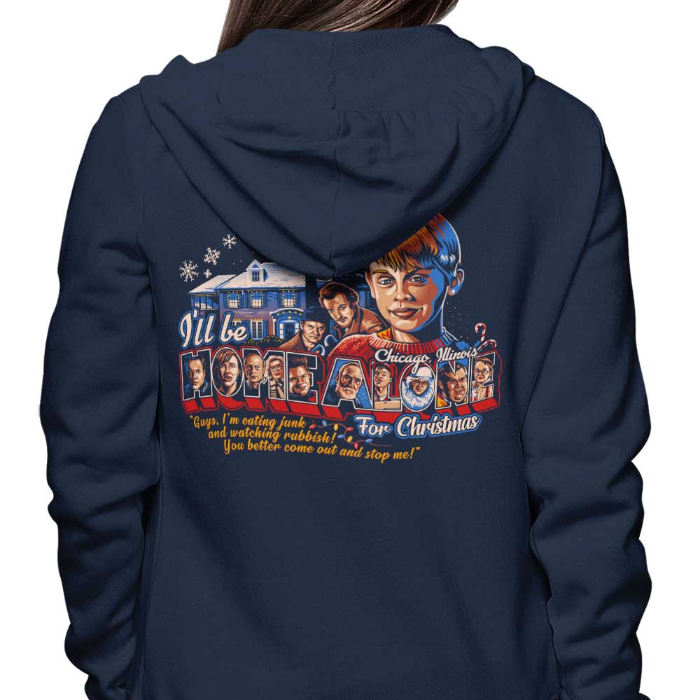 Stylish 'Eating Junk and Watching Rubbish' Zip-Up and Pullover Hoodies