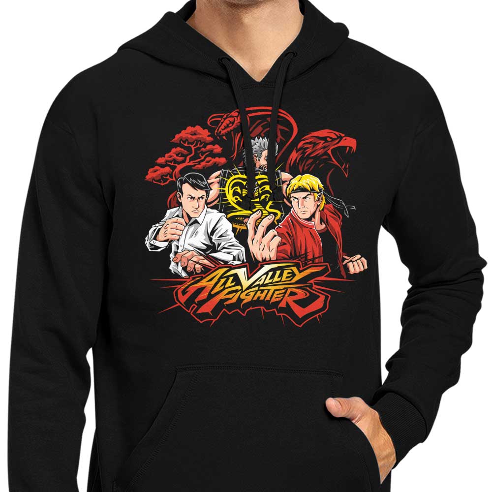 All Valley Fighter Branded Zip-Up and Pullover Hoodies