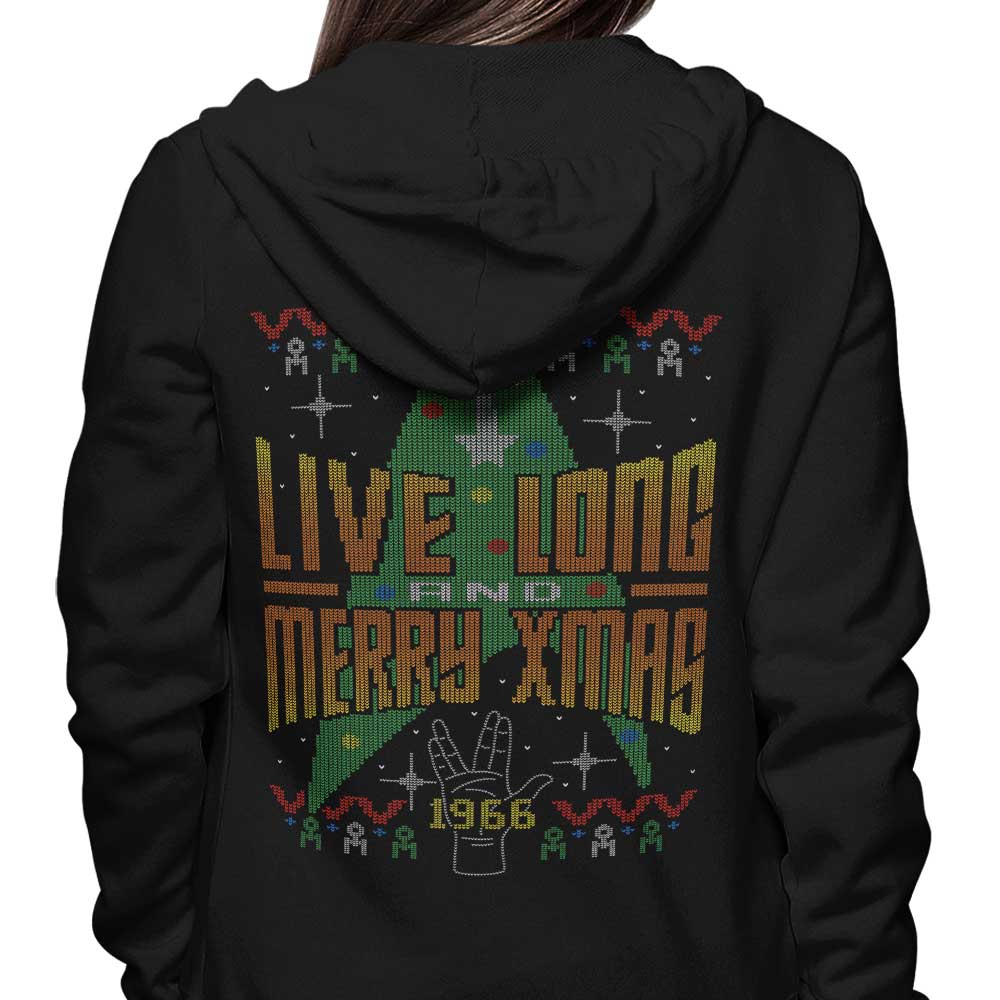 Getsousa Live Long Stylish Zip-up and Pullover Hooded Ugly Sweaters
