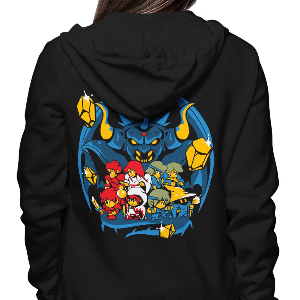 Sketchdemao's Fantasy Evolution Zip-Up and Pullover Hoodies