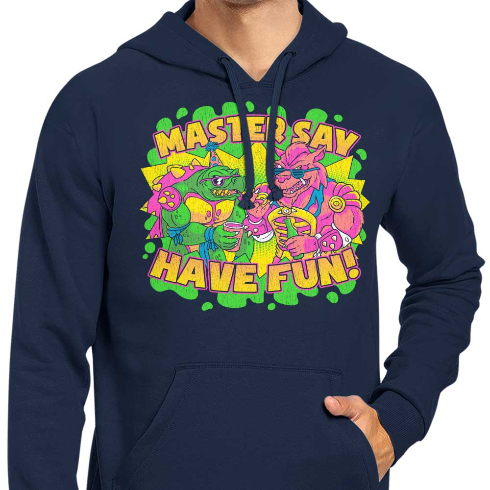 Enjoy the Fun - Clay Graham Art Zip Up and Pullover Hoodies