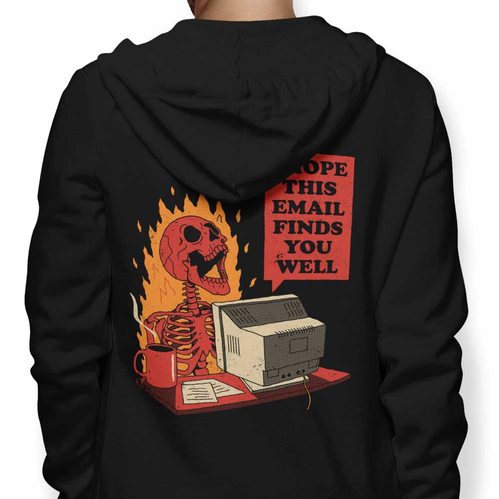 Stylish 'You Got Mail' Hoodie by DinoMike