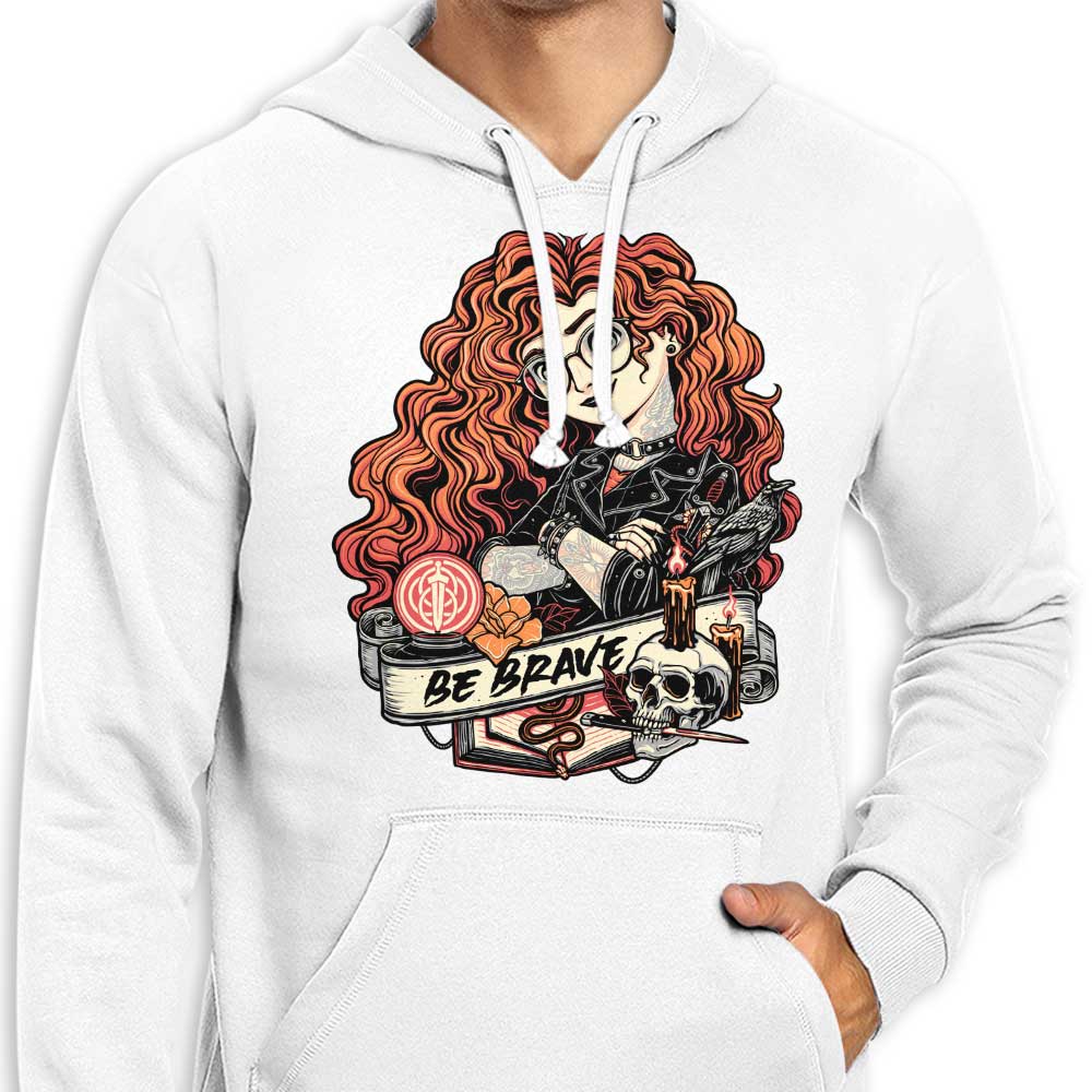 Be Brave Inspiring Zip Up and Pullover Hoodies
