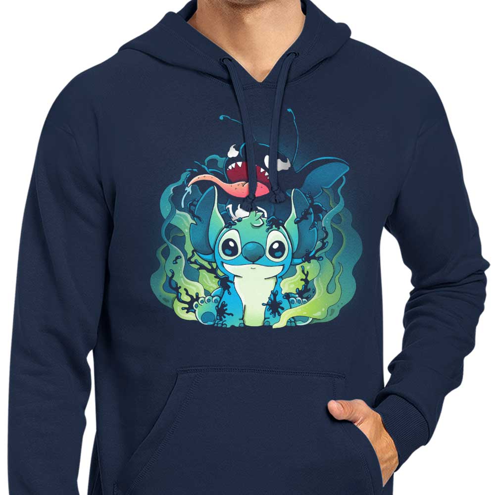 Unique Experimental Symbiote Design Hoodie by Vallina84