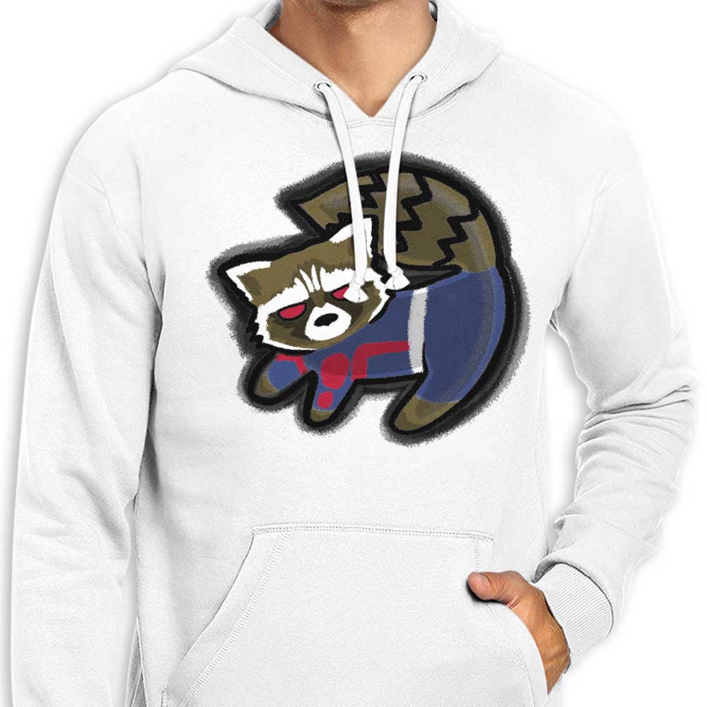MarianoSan's Stylish Raccoon King Zip-Up and Pullover Hoodies