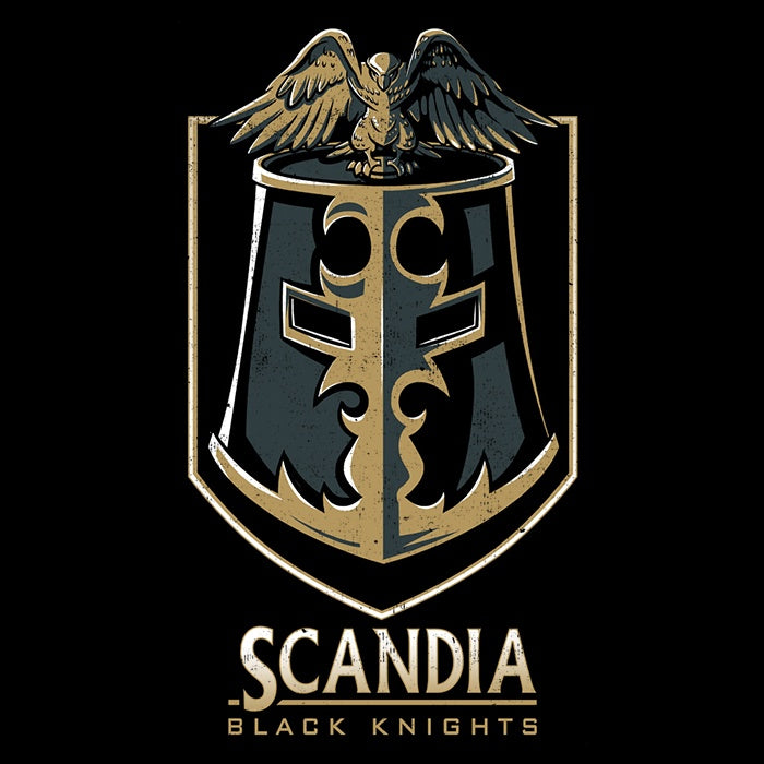 Scandia Black Knights Stylish Zip-Up and Pullover Hoodies