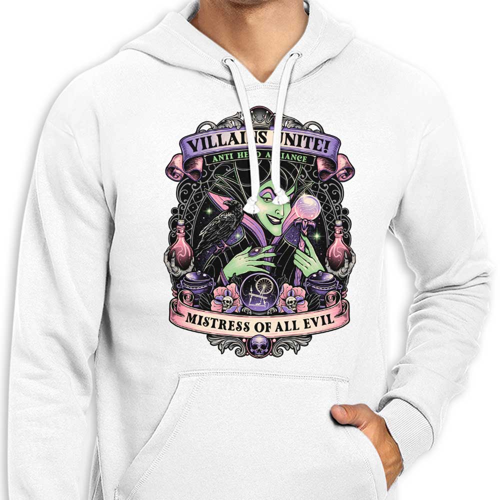 Momma Gorilla's 'Mistress of All Evil' Stylish Zip-Up and Pullover Hoodies
