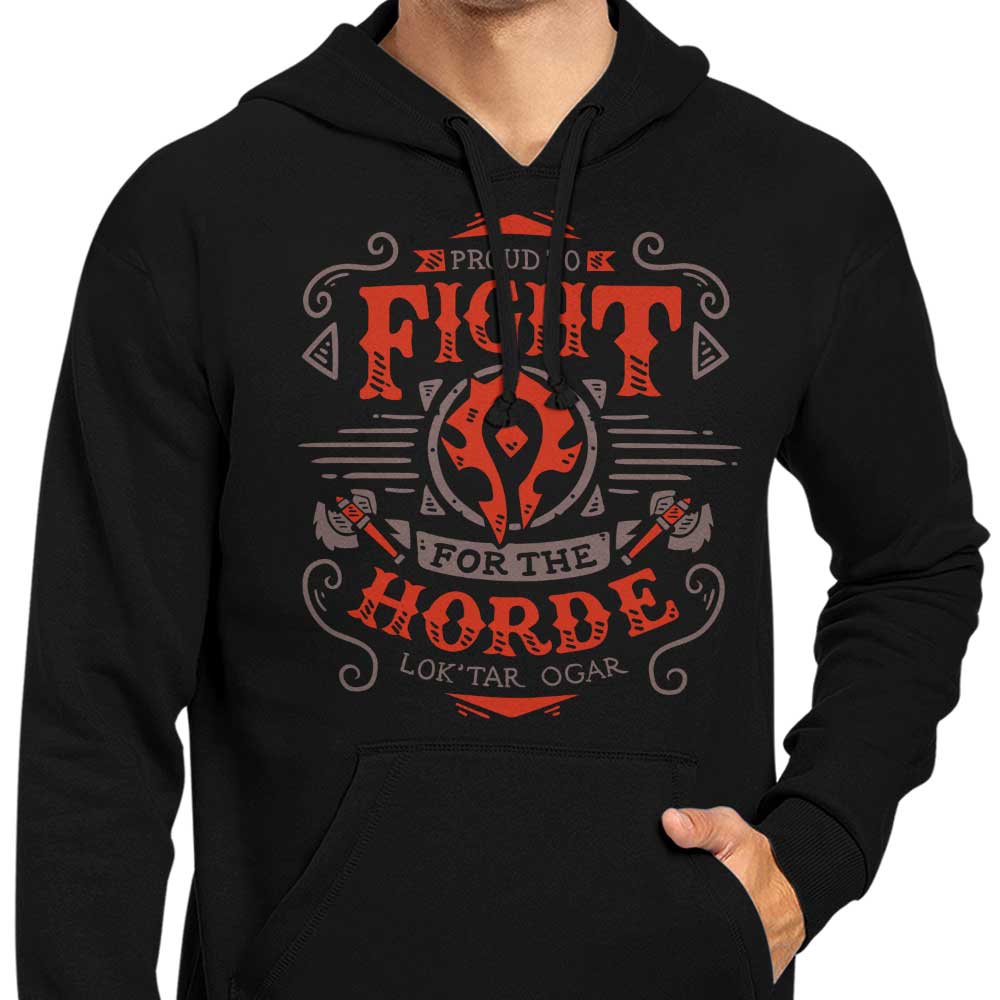 Typhoonic Art's 'Fight for the Horde' 8.5oz Zip-Up & Pullover Hoodies