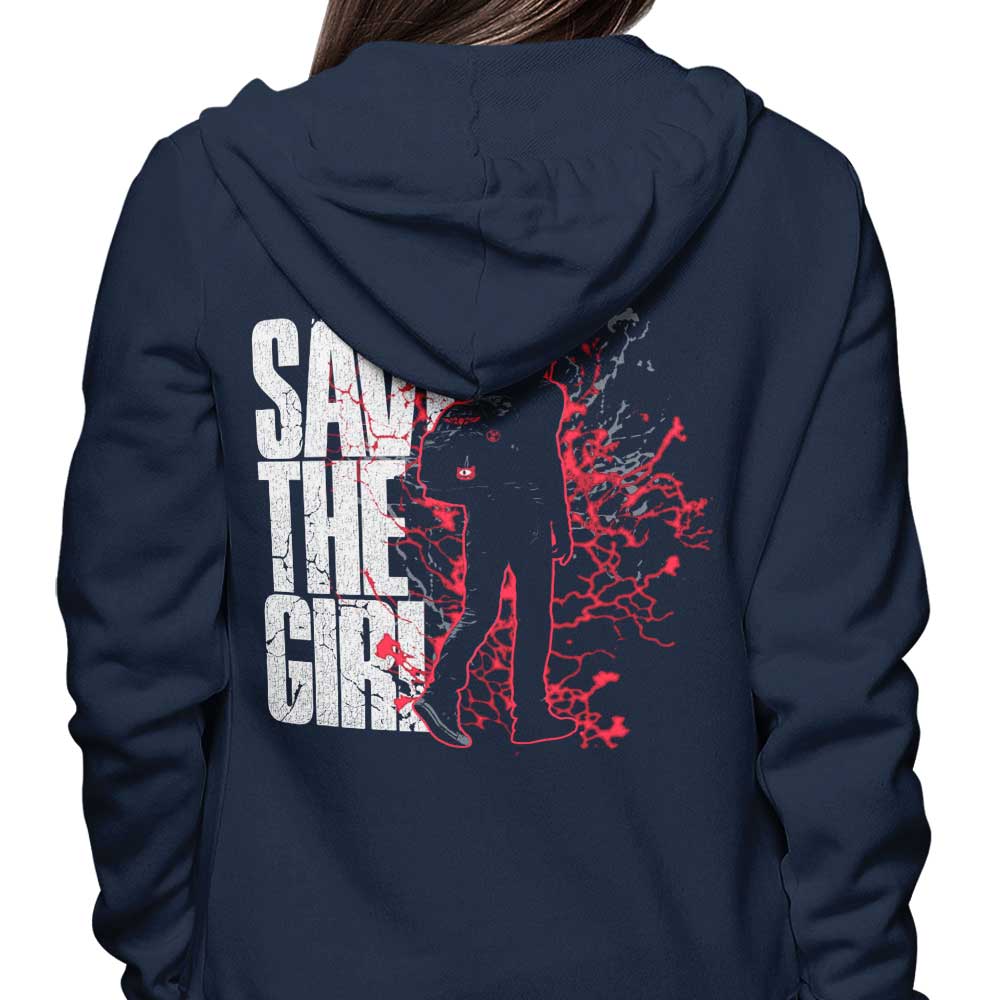 Jorge Tirado's 'Save the Girl' Comfortable Zip-Up and Pullover Hoodies