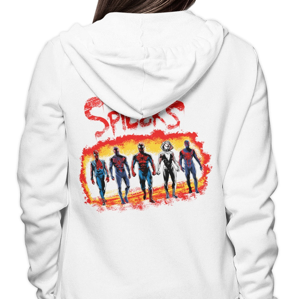 The Spiders Design Hooded Sweatshirt