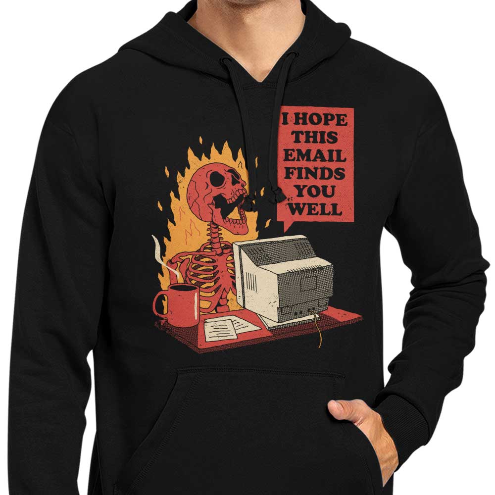 Stylish 'You Got Mail' Hoodie by DinoMike