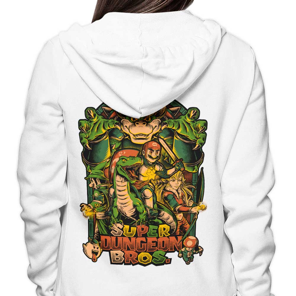 Studio Mootant's Super Dungeon Bros. Comfortable Zip-up & Pullover Hoodies