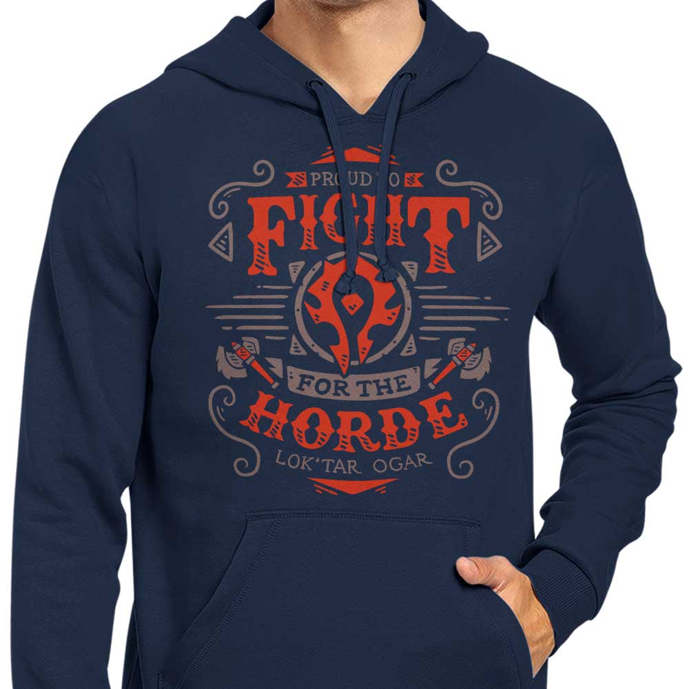 Typhoonic Art's 'Fight for the Horde' 8.5oz Zip-Up & Pullover Hoodies