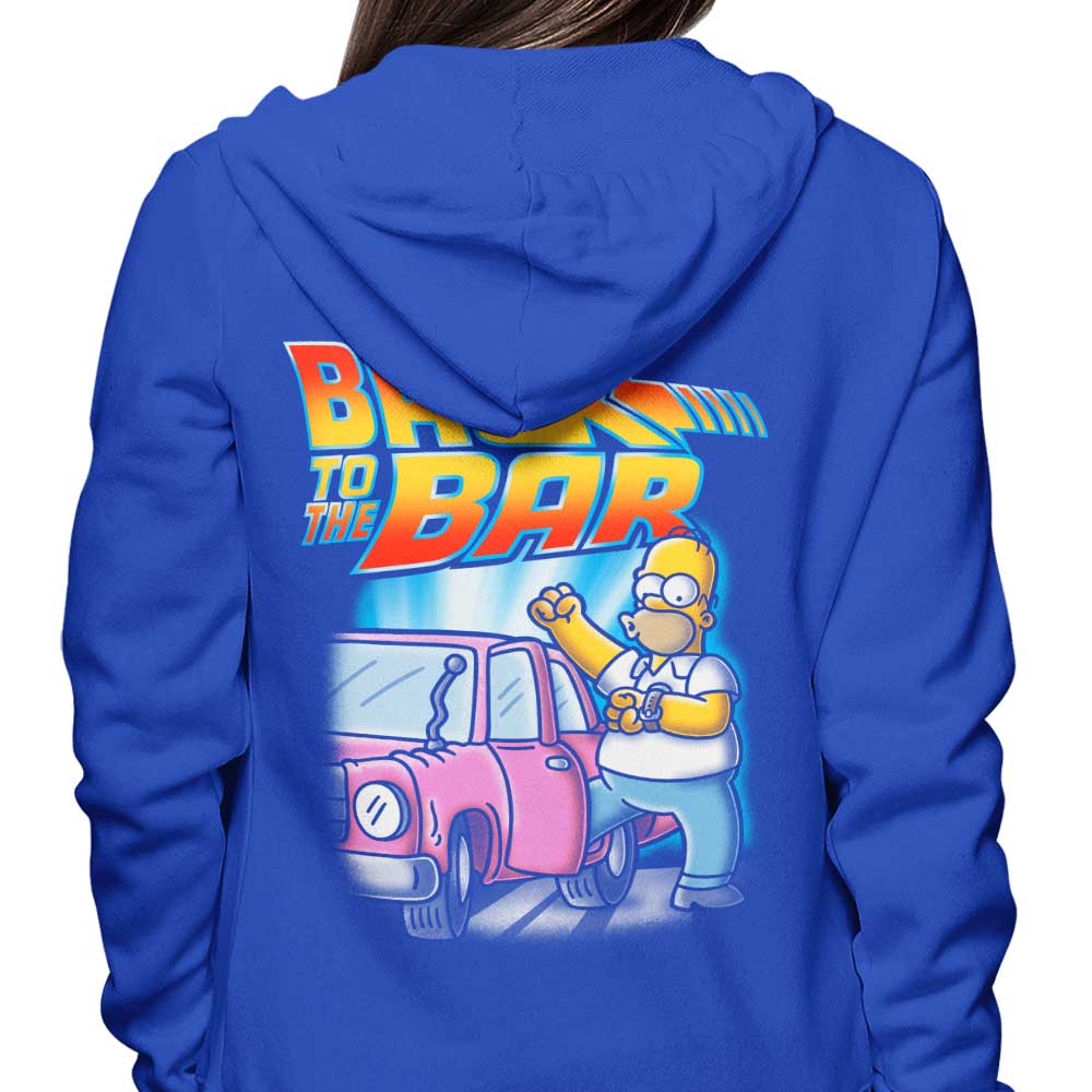 Firebeard's Retro Bar-themed 8.5-ounce Zip-up and Pullover Hoodies