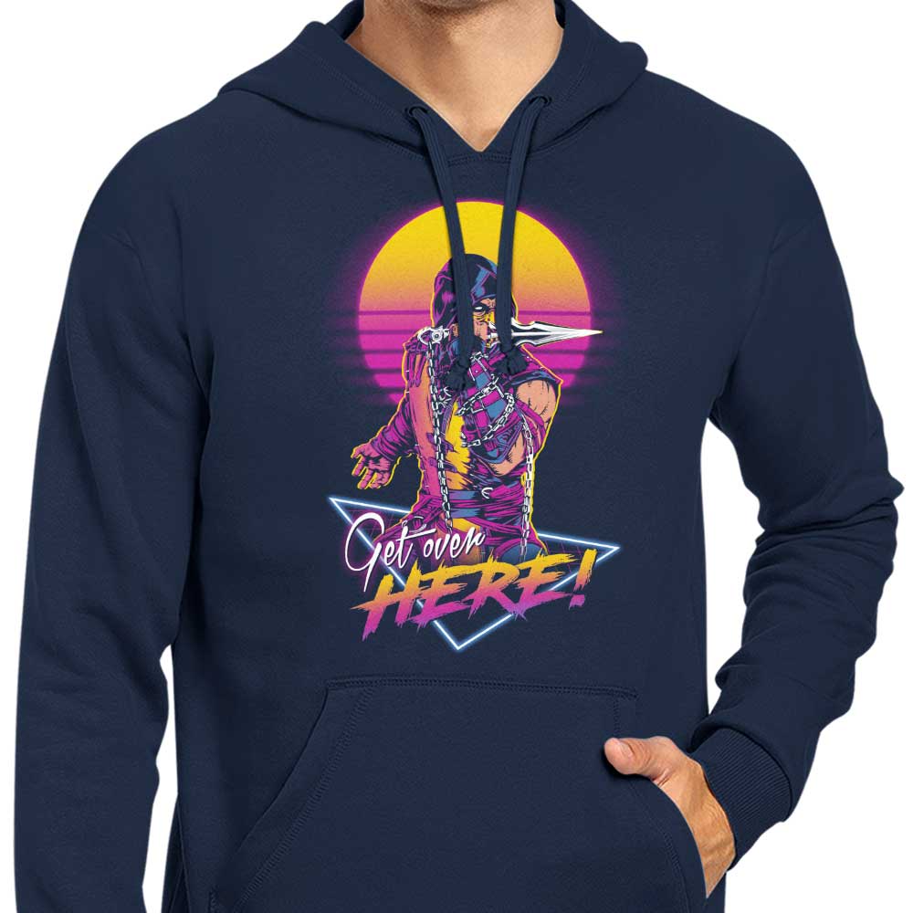 Cool 'Get Over Here' Branded Hoodies for Men and Women