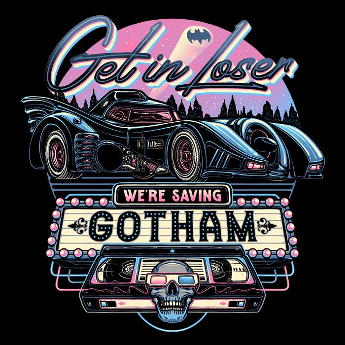 High - Quality 'We're Saving Gotham' Hoodie for Fashion Lovers