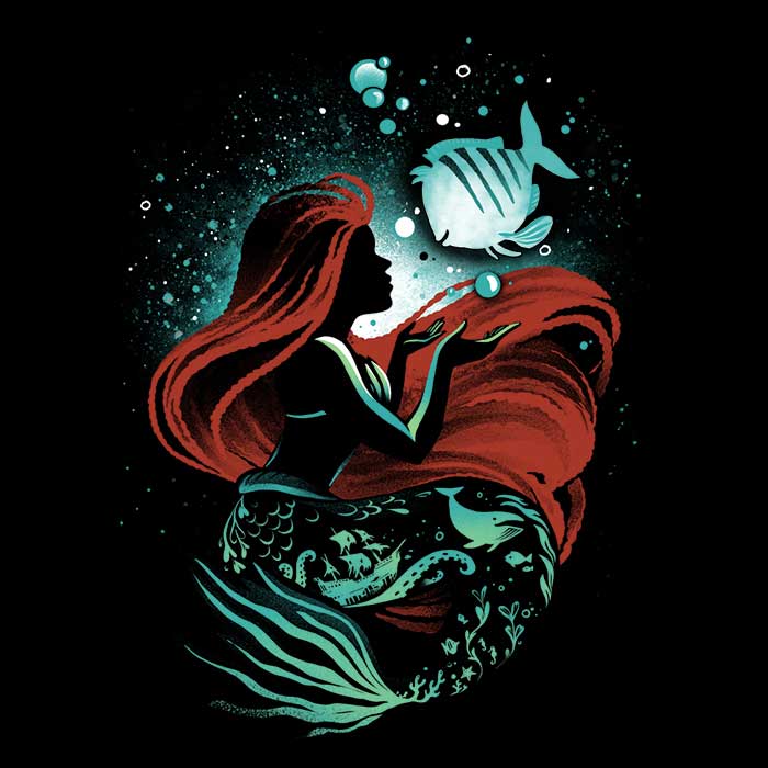 Alemaglia's Mermaid Song 8.5-Ounce Zip Up & Pullover Hoodies