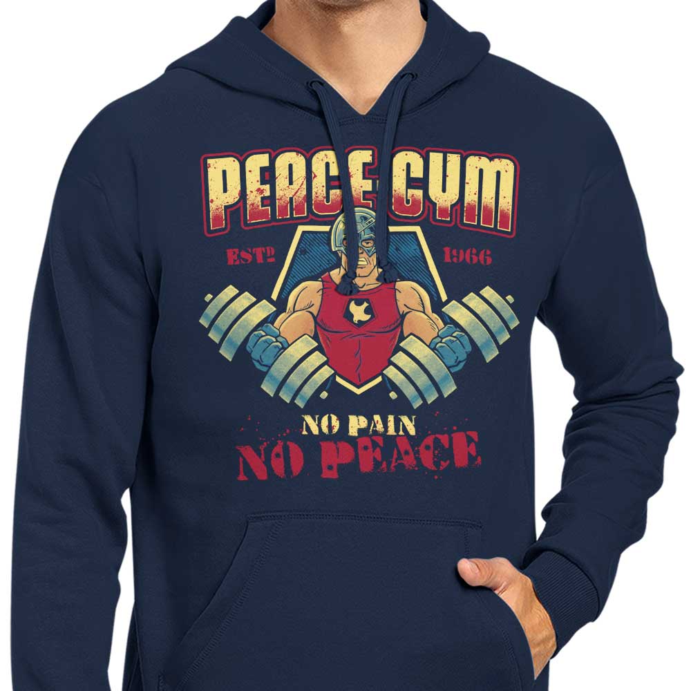 Peace Gym Branded Zip Up and Pullover Hoodies for Fitness Enthusiasts
