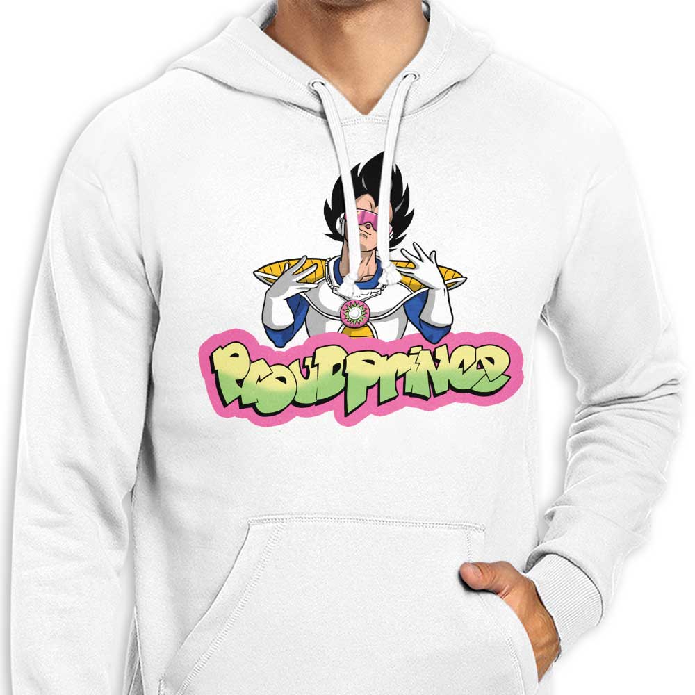 Stylish Diego Pedauye Illustrations 'Proud Prince' Zip-Up and Pullover Hoodies