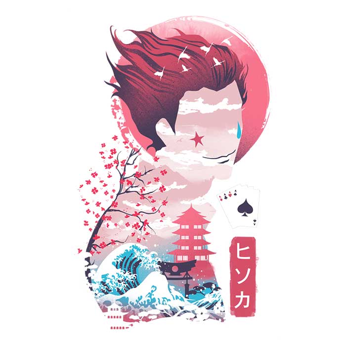 Ukiyo-e Hunter Zip-Up and Pullover Hoodies by Dandingeroz