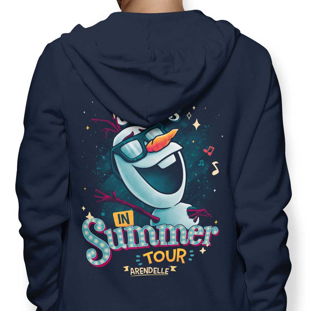 Teesgeex Summer Tour Comfortable Zip-Up and Pullover Hoodies
