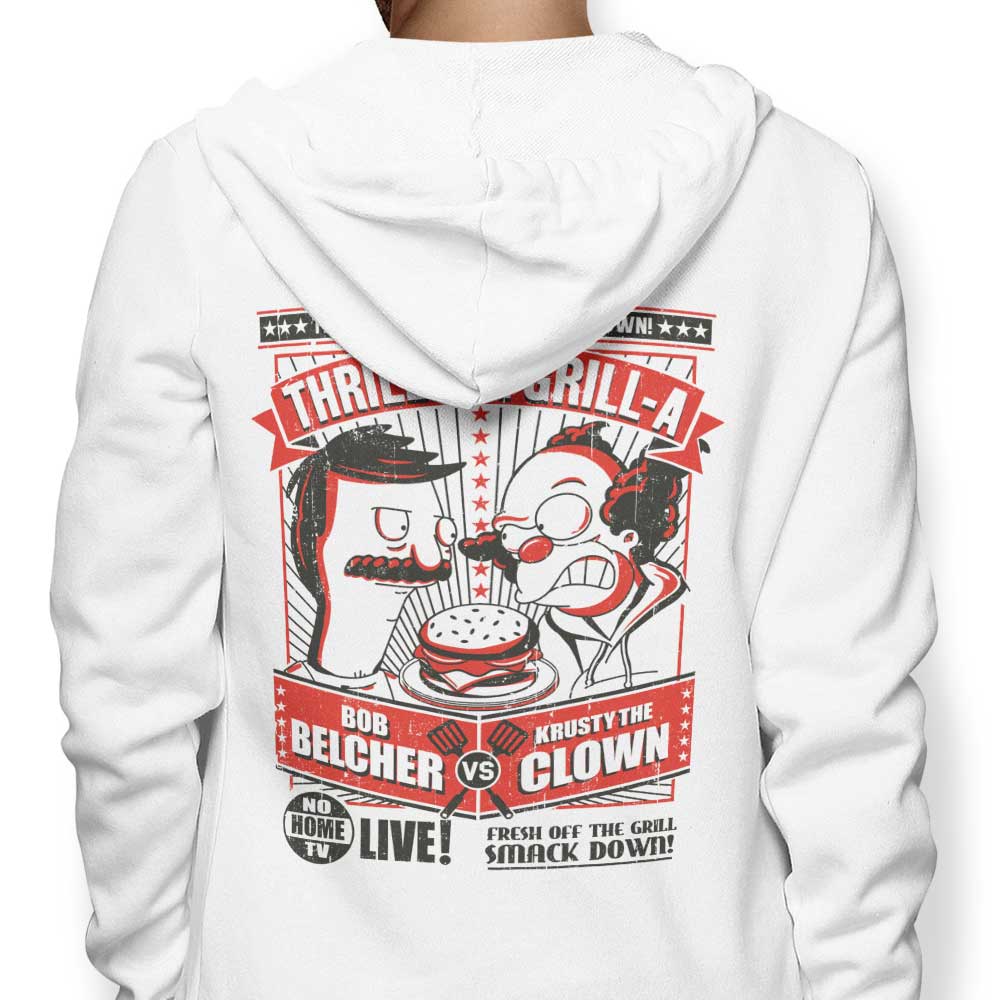 Deep Fried Art's Thrilling Grill-themed Zip-up and Pullover Hoodies