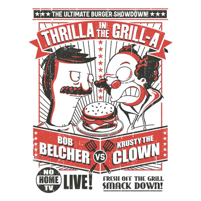 Deep Fried Art's Thrilling Grill-themed Zip-up and Pullover Hoodies