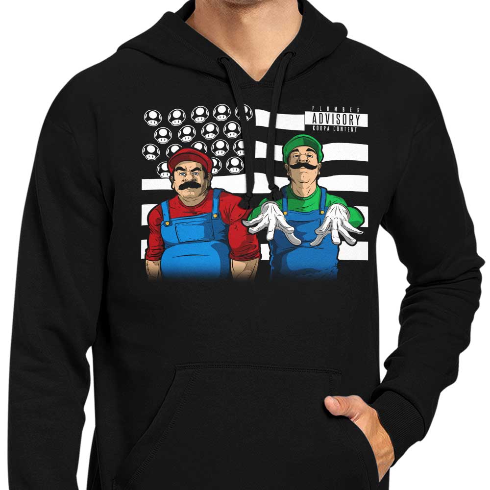 Aaron Morales Designs 'Bombs Over Koopas' Stylish Zip-Up and Pullover Hoodies
