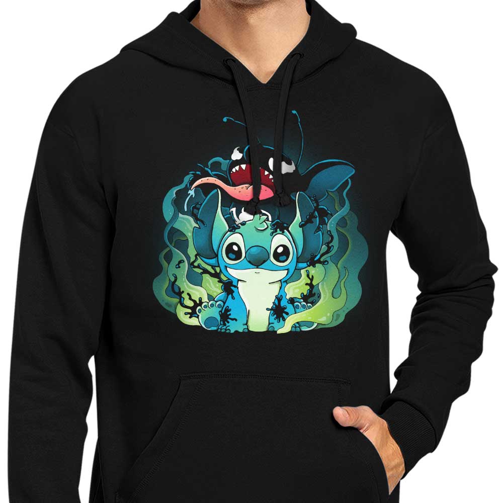 Unique Experimental Symbiote Design Hoodie by Vallina84
