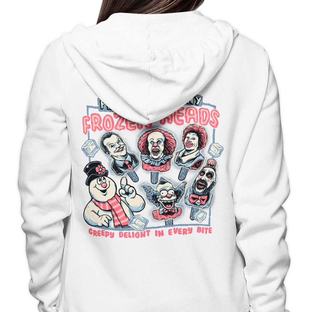 Momma Gorilla's Frozen Heads Branded Zip-Up and Pullover Hoodies