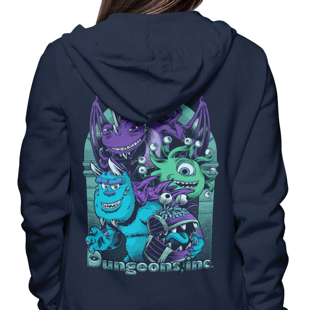 Studio Mootant's Dungeons Inc Stylish Zip-Up and Pullover Hoodies