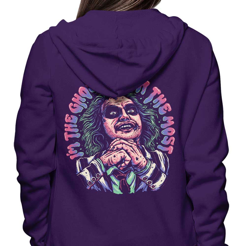 Spooky 'Ghost with the Most' Zip-Up and Pullover Hoodies