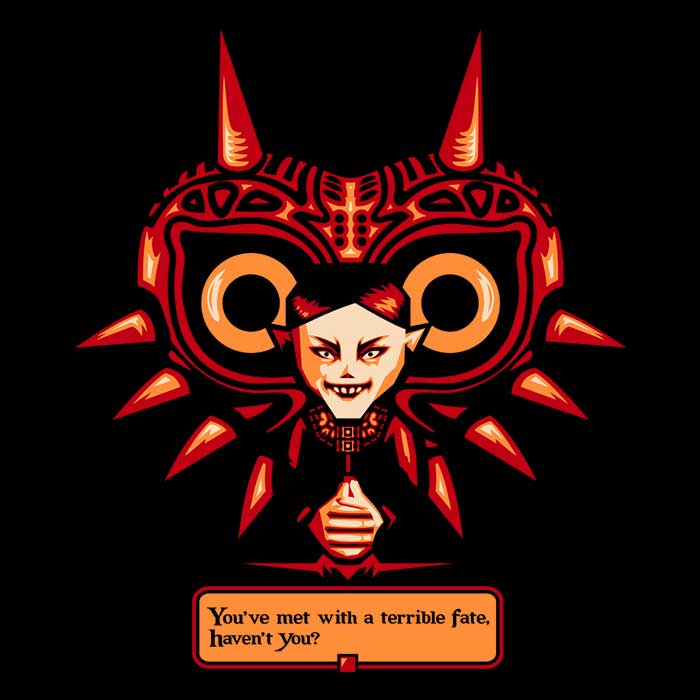 Demonigote's Masked Fate Stylish Zip-up and Pullover Hoodies