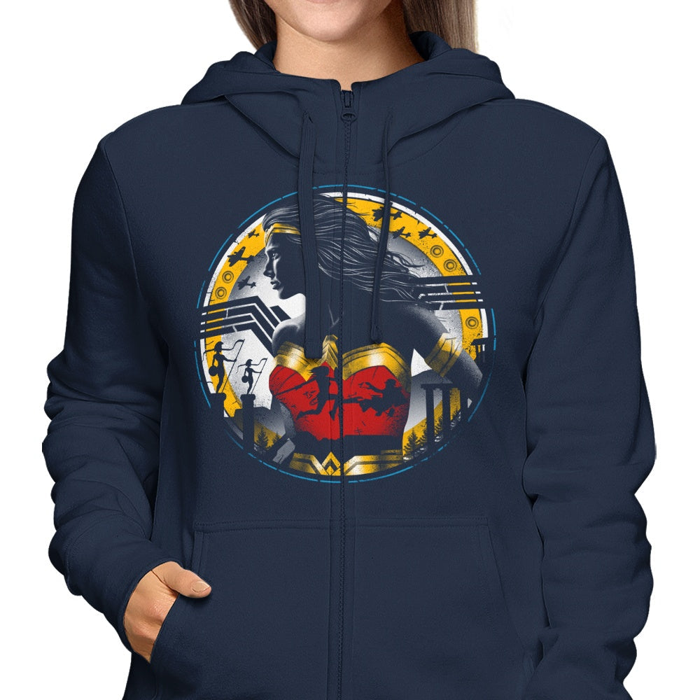 The Most Fierce Among All - XENOS Zip Up and Pullover Hoodies