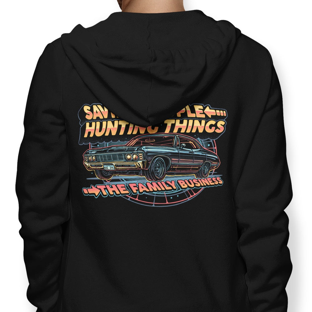 High - Quality 'Saving People, Hunting Things' Hoodie
