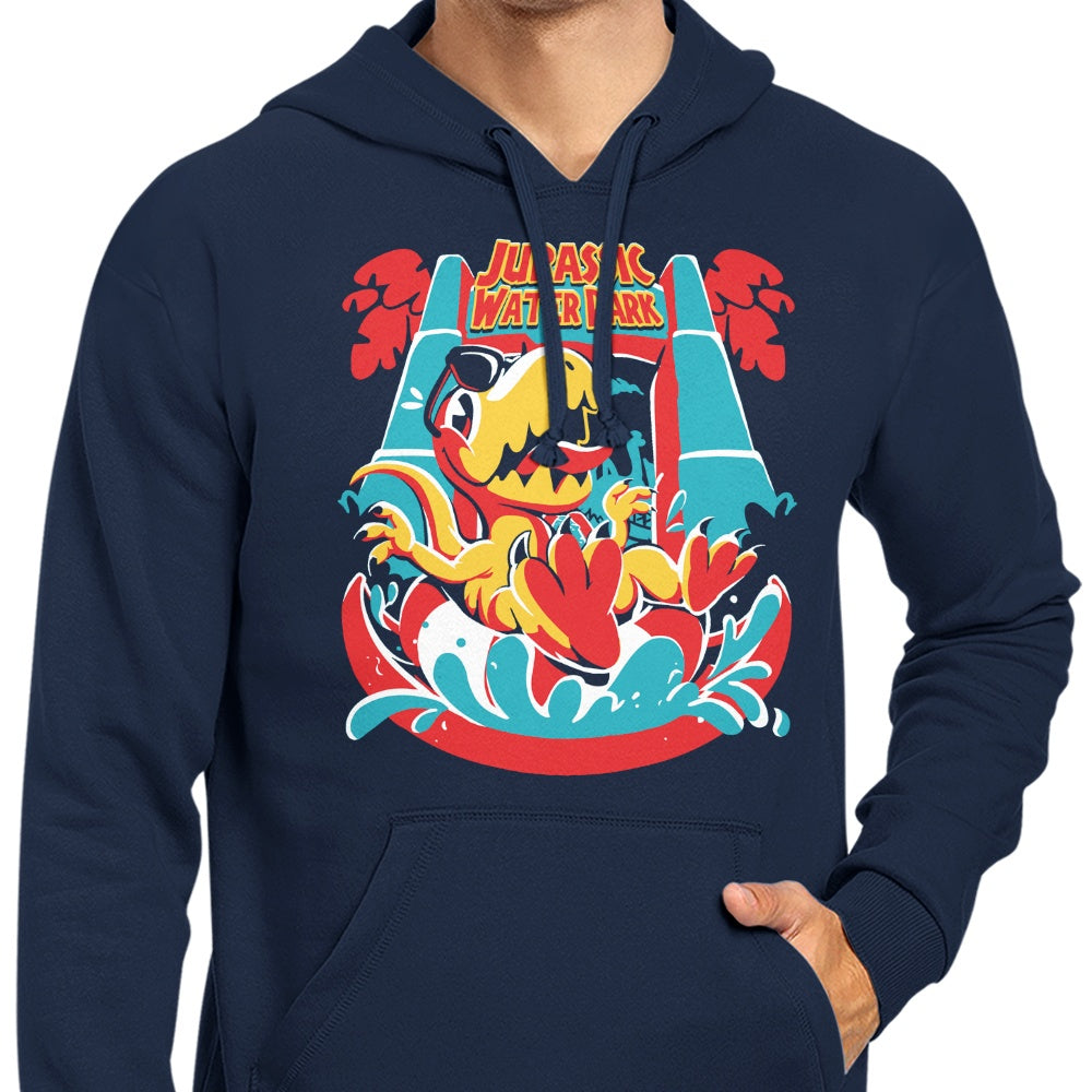 Unique Jurassic Water Park Design - Stylish Hoodie