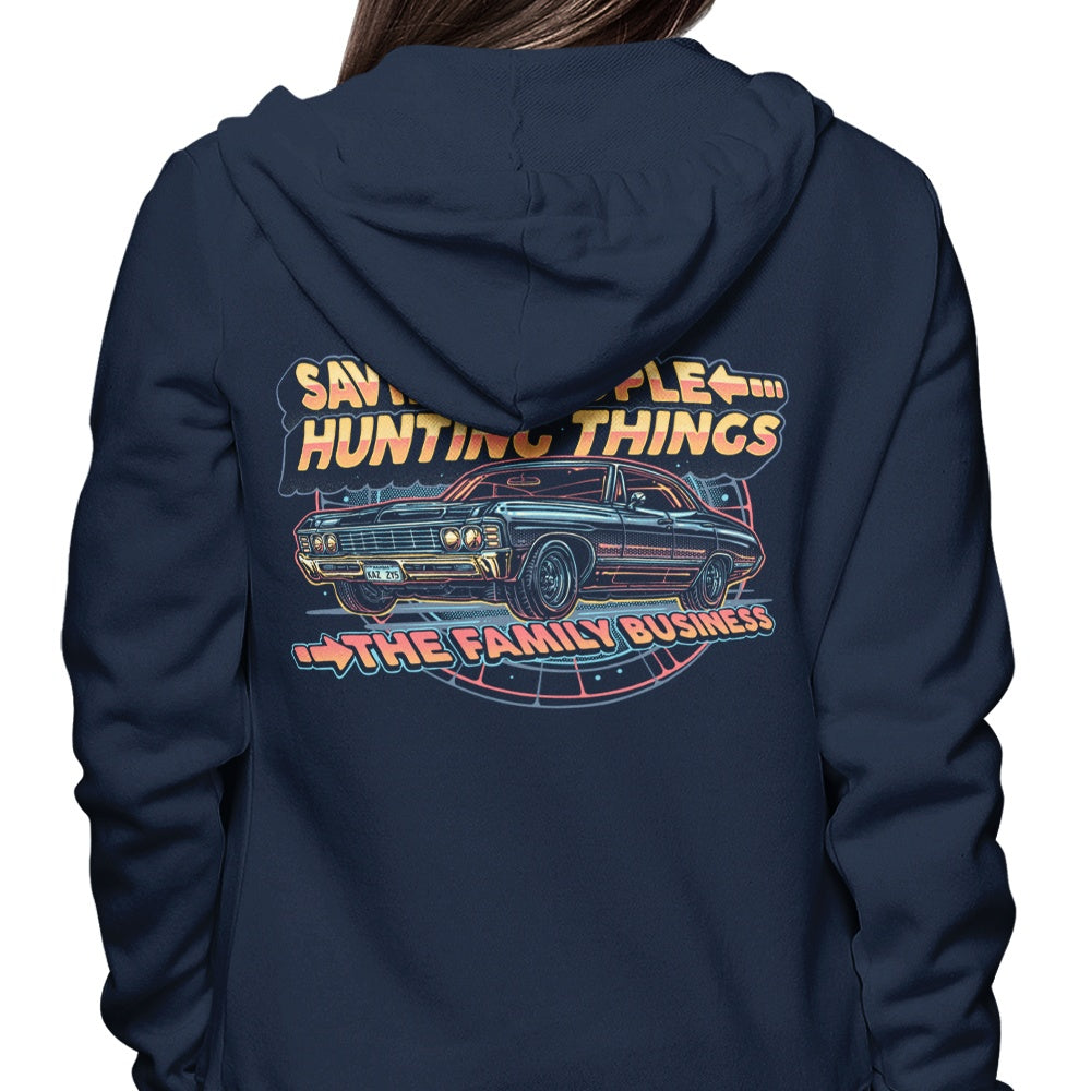 High - Quality 'Saving People, Hunting Things' Hoodie