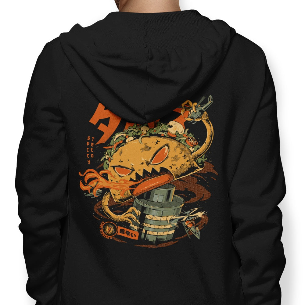 Kaiju - Spicy Taco Design Hoodie with Unique Style