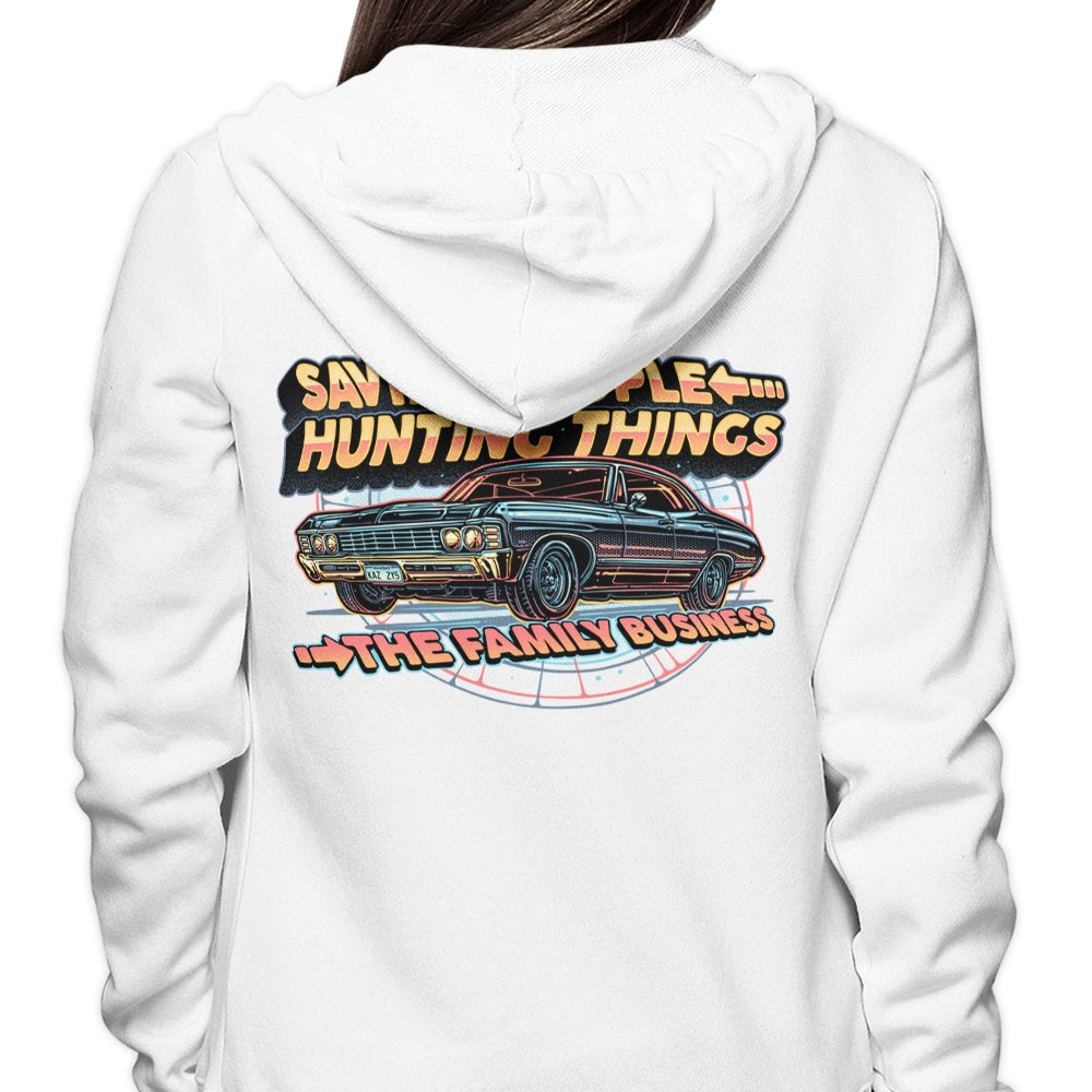High - Quality 'Saving People, Hunting Things' Hoodie