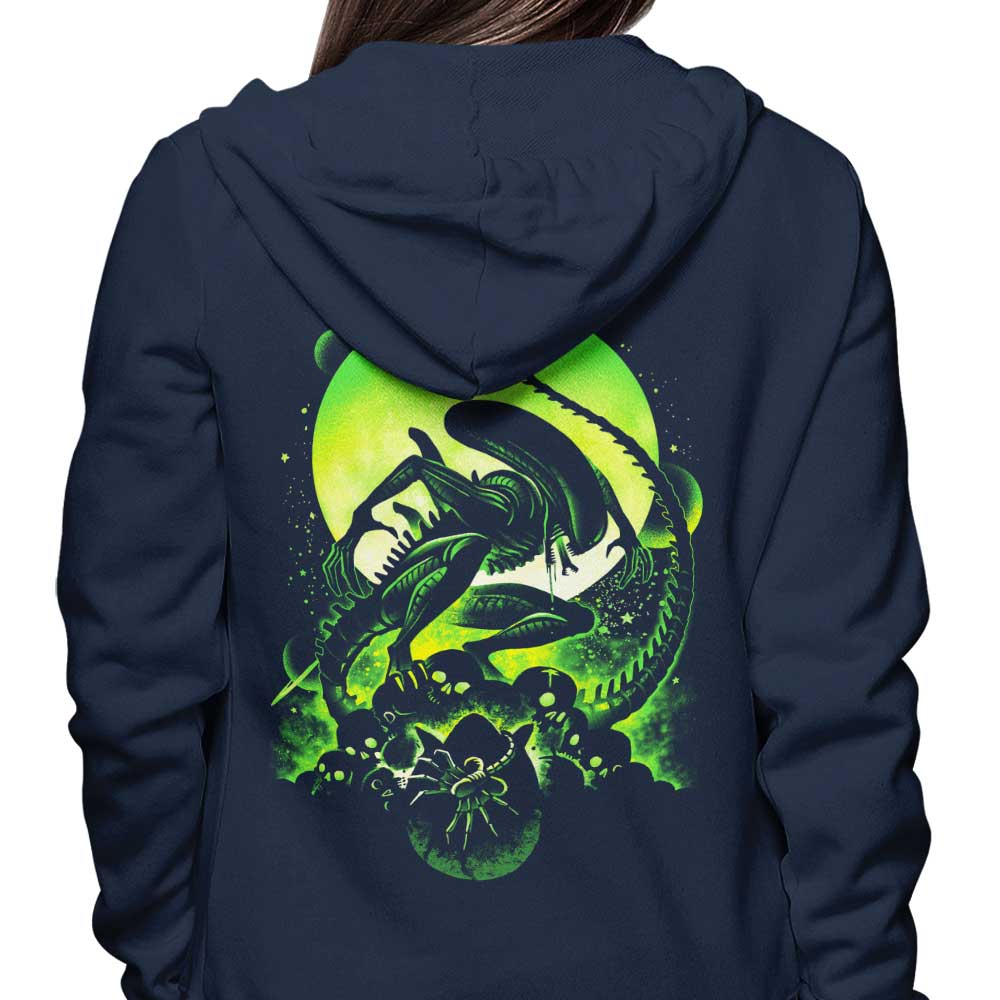 Alemaglia's Stylish Rise of Xeno Hoodie for Fashion Enthusiasts