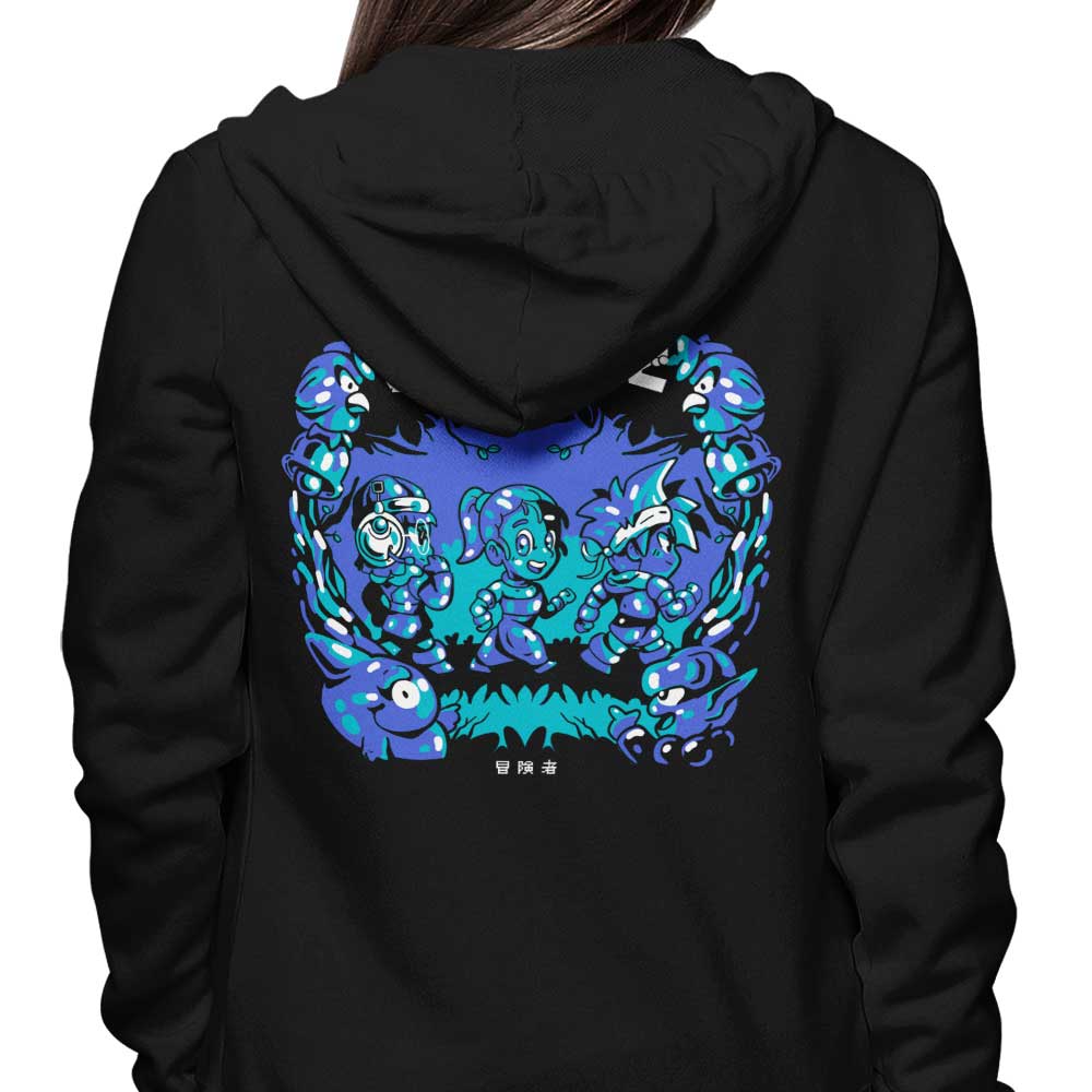 Sketchdemao's Walking in the Woods Style Hooded Sweatshirt