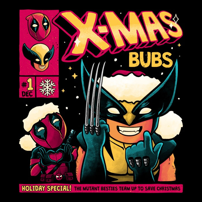 Festive Xmas Bubs - Cozy Hoodie for the Holidays