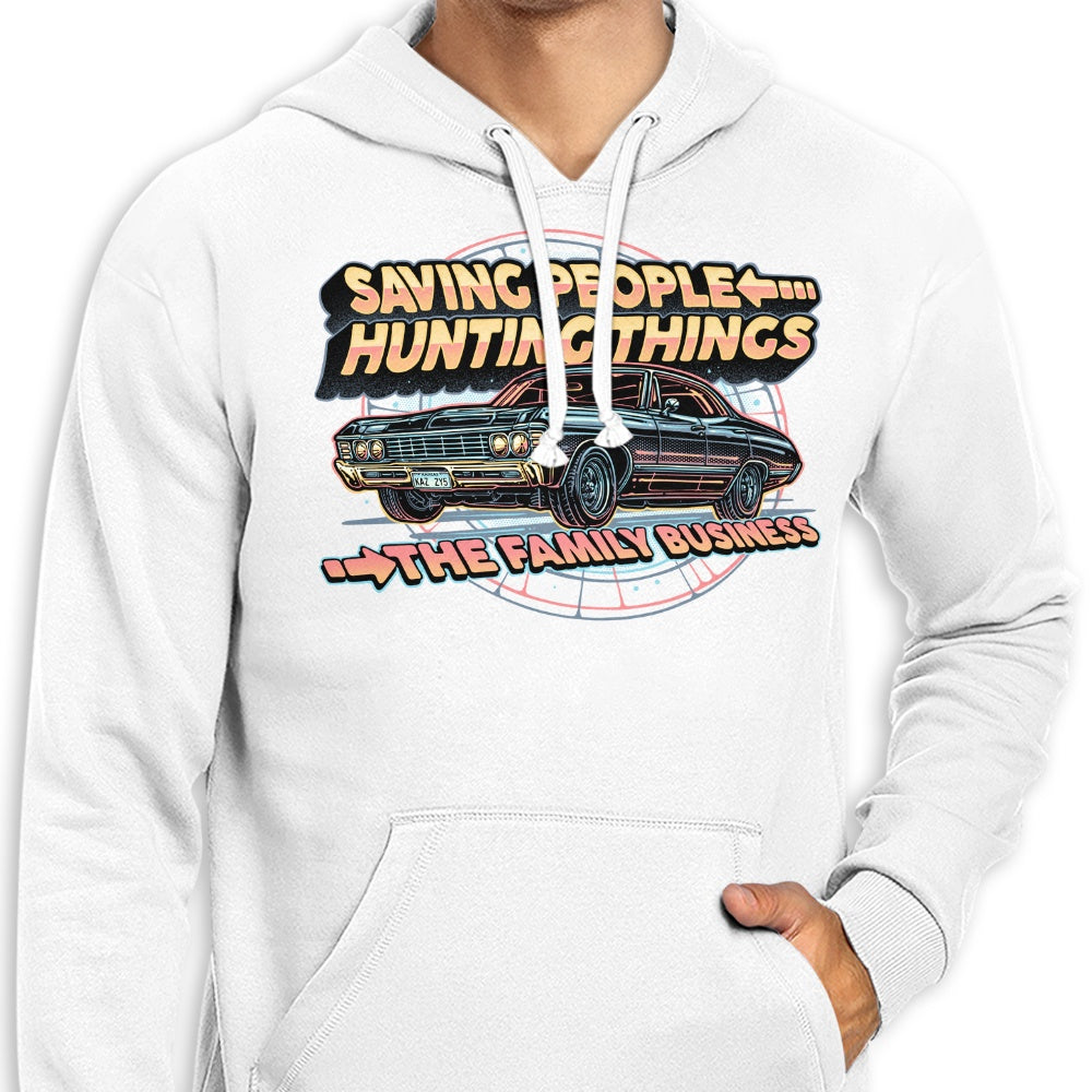 High - Quality 'Saving People, Hunting Things' Hoodie